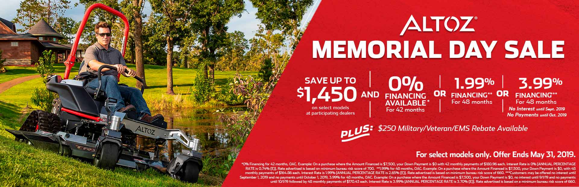 Altoz: Memorial Day Sale